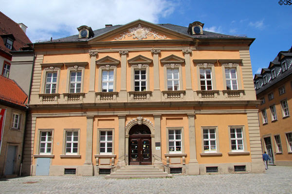 Church building in courtyard of Schloßkirche. Bayreuth, Germany.