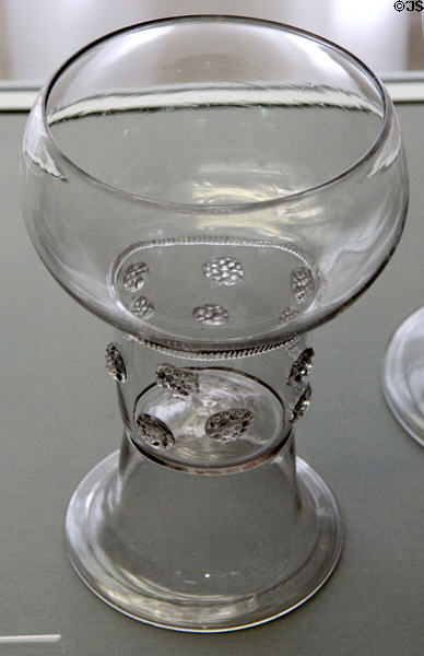 Netherlands? glass Römer (1st half 18thC) at Coburg Castle. Coburg, Germany.