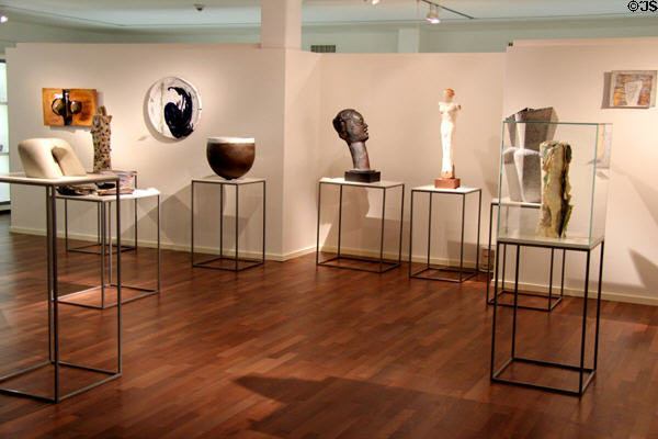 Glass sculpture at European Museum for Modern Glass. Coburg, Germany.