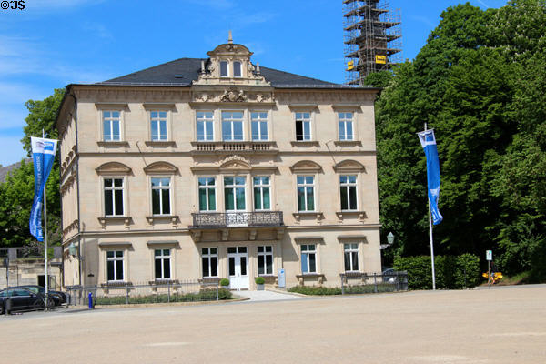 Edinburgh-Palais on Schlossplatz. Coburg, Germany.