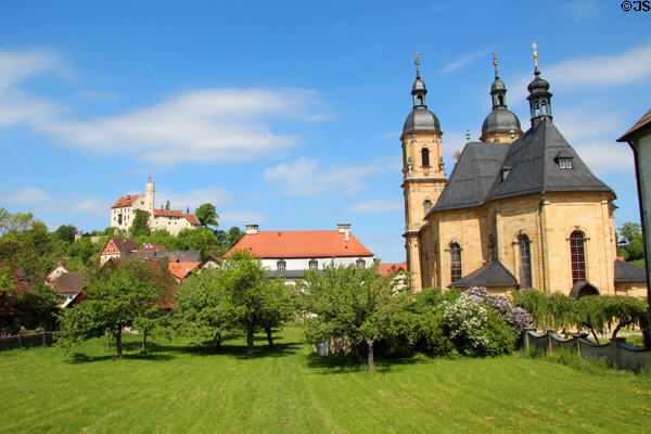 Gößweinstein castle & basilica. Gößweinstein, Germany.