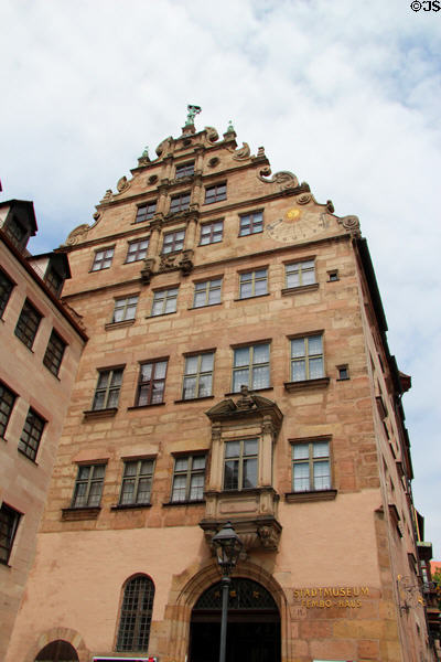 Fembohaus City Museum in late Renaissance merchant's house. Nuremberg, Germany.