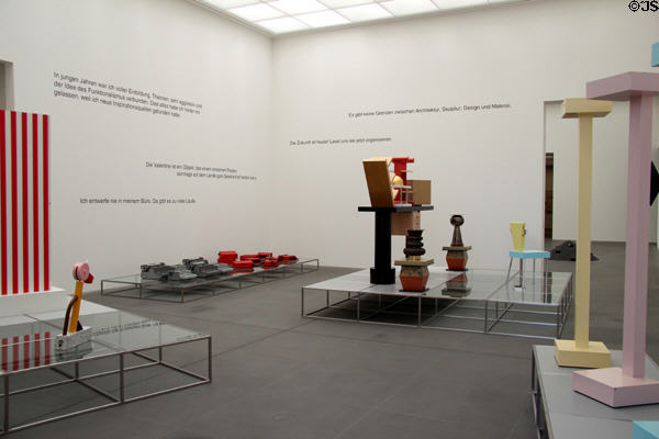 Contemporary gallery at Neues Museum Nürnberg. Nuremberg, Germany.