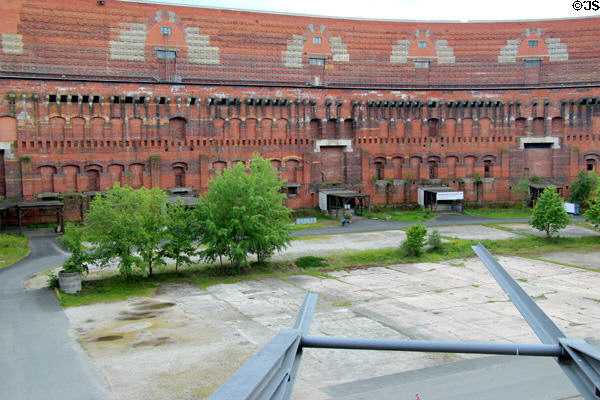 Courtyard at Documentation Centre Nazi Party Rally Grounds. Nuremberg, Germany.