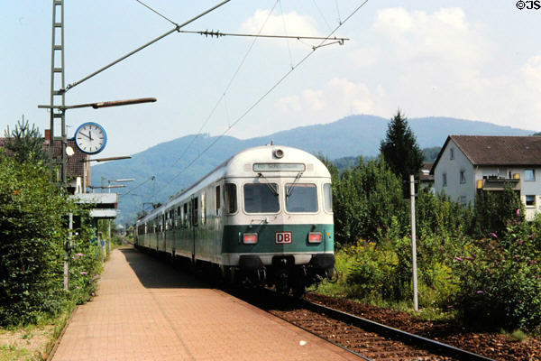 Country train in Black Forest. Germany.