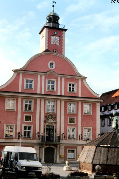 Heritage building on marketplace. Eichstätt, Germany.