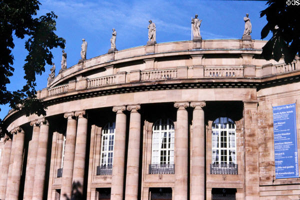 Staatstheater Opera House (1909-12). Stuttgart, Germany. Architect: Max Littmann.