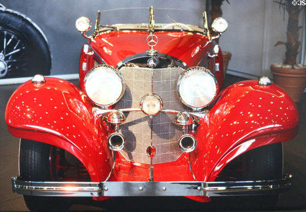 Mercedes-Benz, Type 500K special roadster (1936) at Mercedes Museum. Stuttgart, Germany.