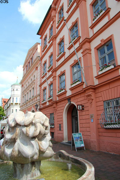 Dillingen City Hall (sections 1500-1870s). Dillingen, Germany.