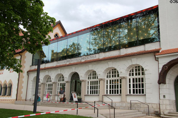 Bavarian Kings Museum (Museum der Bayerischen Konige), former Royal lodging & now a museum focusing on King Maximllian II and his son, Ludwig. Füssen, Germany.