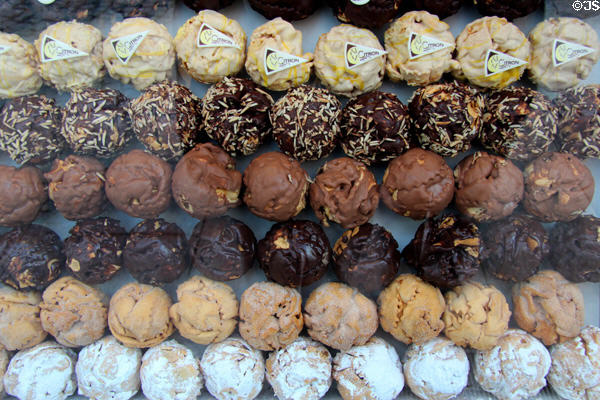 Sweets in shop window. Füssen, Germany.