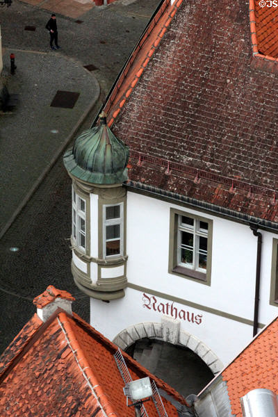 City Hall (Rathaus) located within Kloster St Mang. Füssen, Germany.