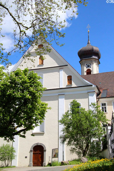 Art Gallery in the Palace. Isny im Allgäu, Germany.