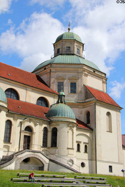 Dome of St Lorenz Basilica. Kempten, Germany.