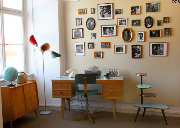 Mid-20thC furniture collection at Lindau Municipal Museum. Lindau im Bodensee, Germany.