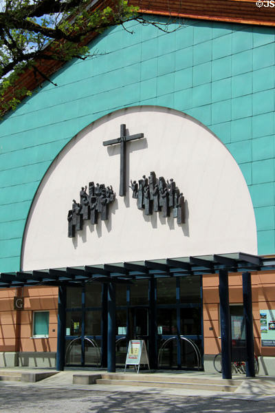 Oberammergau theater used for Passion Play & other productions. Oberammergau, Germany.