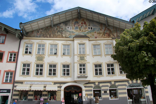 Moralt Haus (57 Marktstraße). Bad Tölz, Germany.