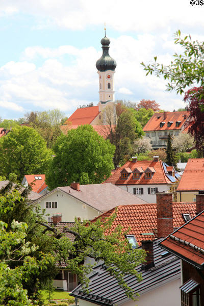 Mühlfeldkirche. Bad Tölz, Germany.