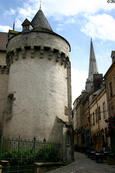 Rolin Museum in 15th c mansion. Autun, France.