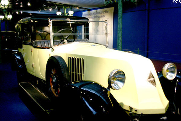 Renault (1924) Landaulet type NM, France; 120km/h (6 cylinders) in Schlumpf National Automobile Museum. Mulhouse, France.