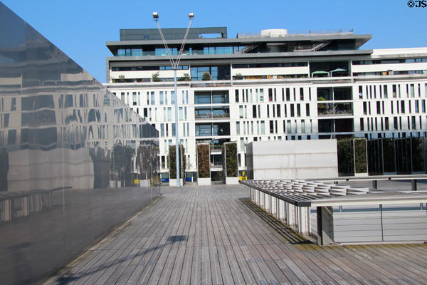 Office building across street from National Library. Paris, France.