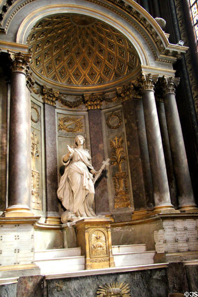 Chapel at St-Germain-des-Prés. Paris, France.