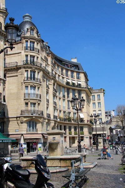Buildings facing Val-de-Grâce church. Paris, France.