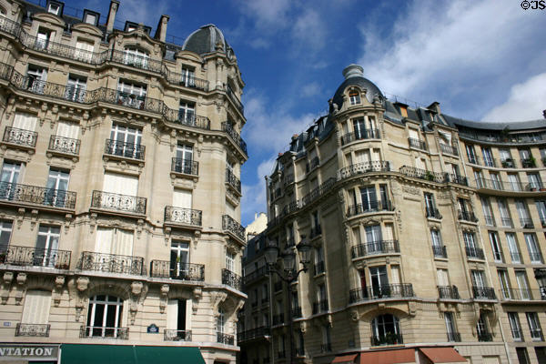 Buildings facing Val-de-Grâce church. Paris, France.