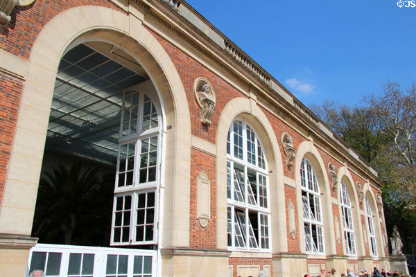 Orangerie (1839) which now serves as Musée du Luxembourg at Luxembourg Gardens. Paris, France.