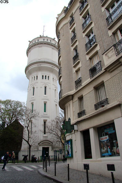 Montmartre water tower. Paris, France.