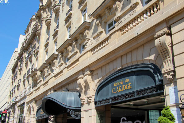 Galerie du Claridge on Champs Elysees. Paris, France.