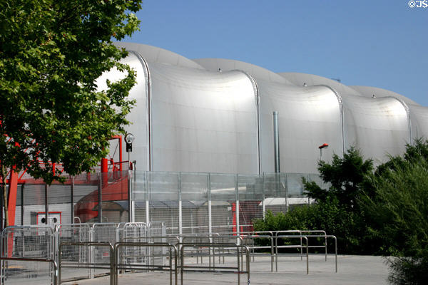 Le Zenith performance arena at Parc de la Villette. Paris, France.