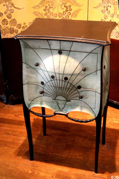 Art Deco commode (c1912) by Paul Iribarne Garay (aka Iribe) of Paris at Museum of Decorative Arts. Paris, France.