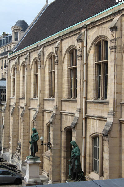 Architecture of Arts et Metiers Museum complex. Paris, France.