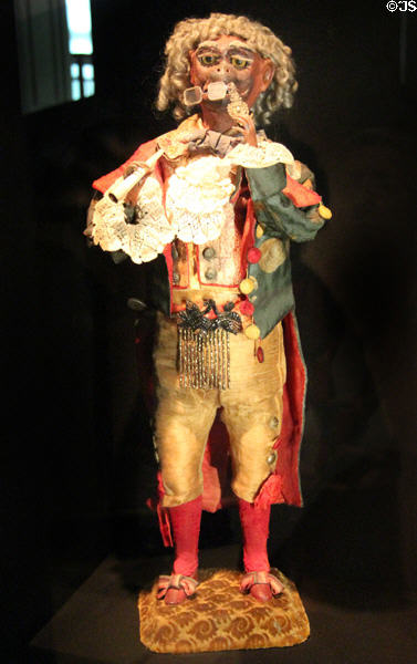 Smoking monkey dress as "Incredible" (1890) at Arts et Metiers Museum. Paris, France.