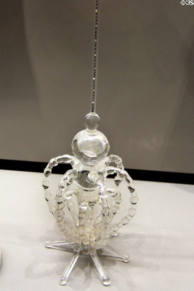 Alcohol thermometer (c1660) replica from Florence at Arts et Metiers Museum. Paris, France.