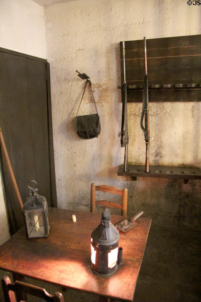 Room of the Concierge (Keeper) responsible for prisoners at Conciergerie. Paris, France.