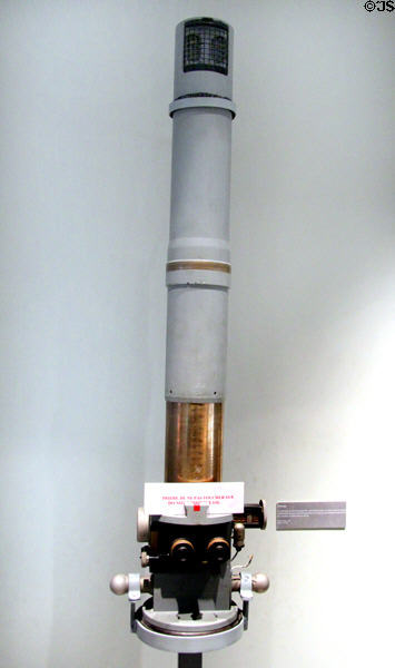 Periscope such as used on Maginot Line at Army Museum at Les Invalides. Paris, France.