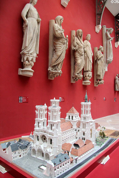 Architectural history at Musée des Monuments Français. Paris, France.