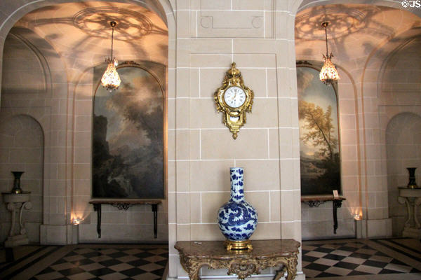 Interior arches at Nissim de Camondo Museum. Paris, France.