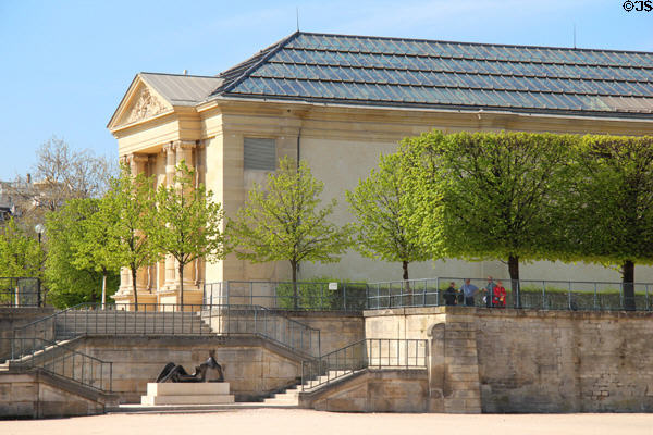 Orangerie museum on Seine side of Tuileries park. Paris, France.