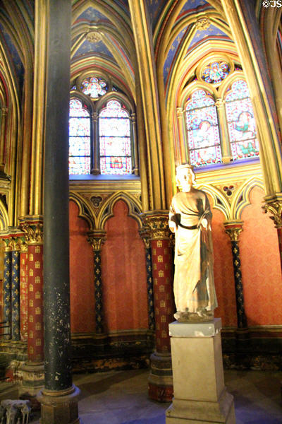 Chapel at St Chapelle. Paris, France.