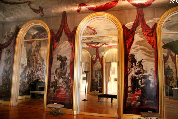 Ballroom of Wendel Hotel (1925) by Catalan artist José-Maria Sert at Carnavalet Museum. Paris, France.