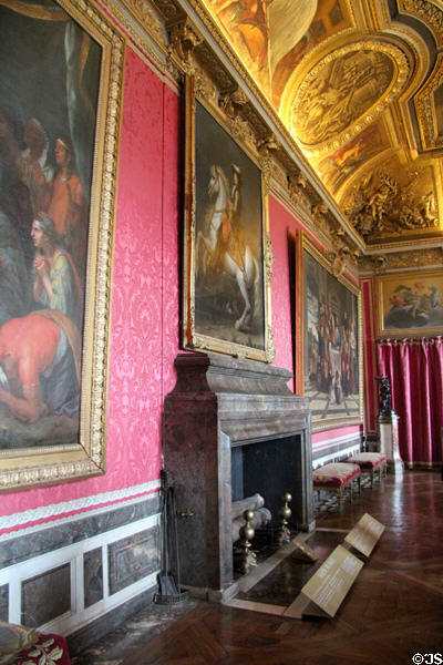 Mars room at Versailles Palace. Versailles, France.