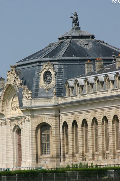 Dome of Grand Stables at Château de Chantilly. Chantilly, France.