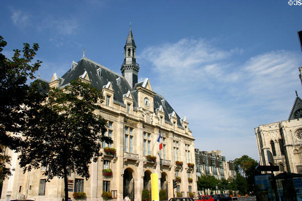 City Hall on Place du Caquet. St Denis, France.