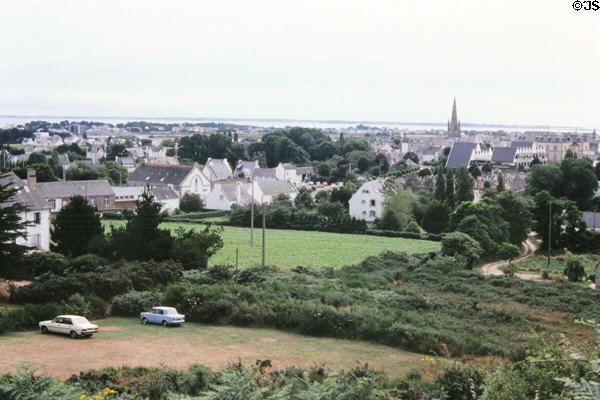 View of Carnac town. Carnac, France.