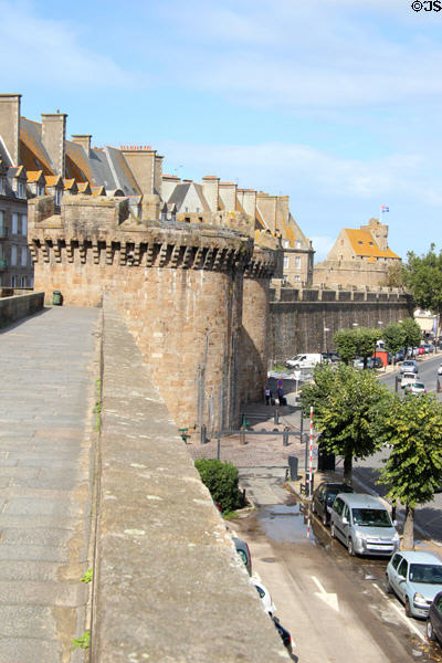 Grand Porte, a gateway to city. St Malo, France.