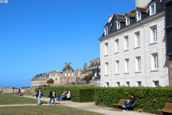 Bastion de la Hollande. St Malo, France.