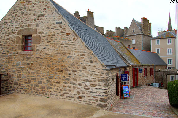 Maison du Québec housed in historic building & focusing, through temporary exhibits, on Québec today. St Malo, France.